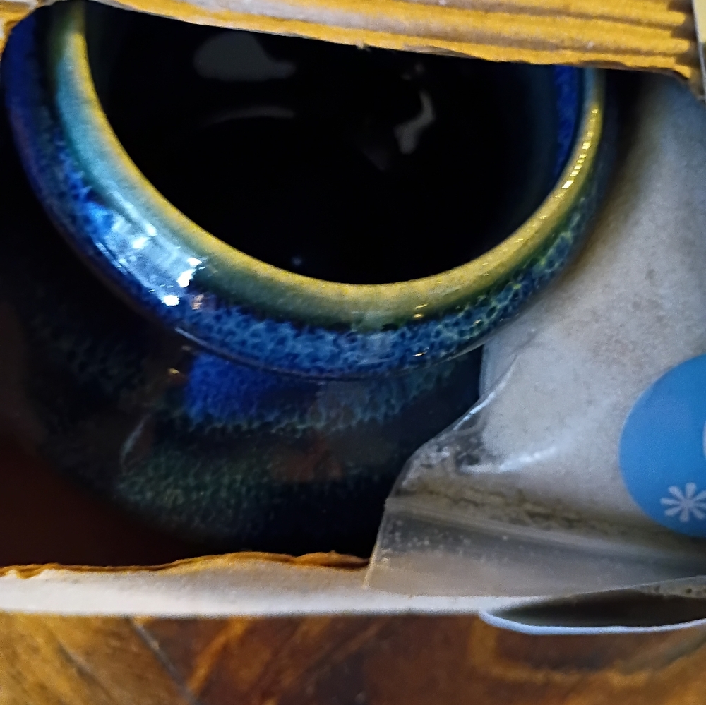 Baraka Neti Pot Kit - Snoring Saline Solution, Handcrafted Blue Ceramic Unit... - Picture 3 of 11